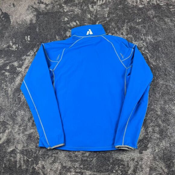 Eddie Bauer First Ascent Whittaker Lightweight Mock Neck Full Zip Blue Jacket M - Picture 9 of 11